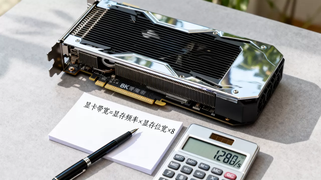 电脑显卡带宽怎么算？显卡带宽计算公式