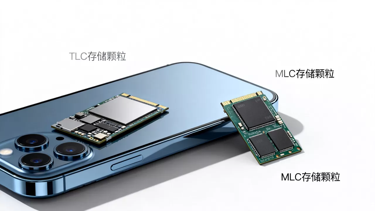 怎么看iPhone TLC MLC，iPhone存储颗粒TLC和MLC区别
