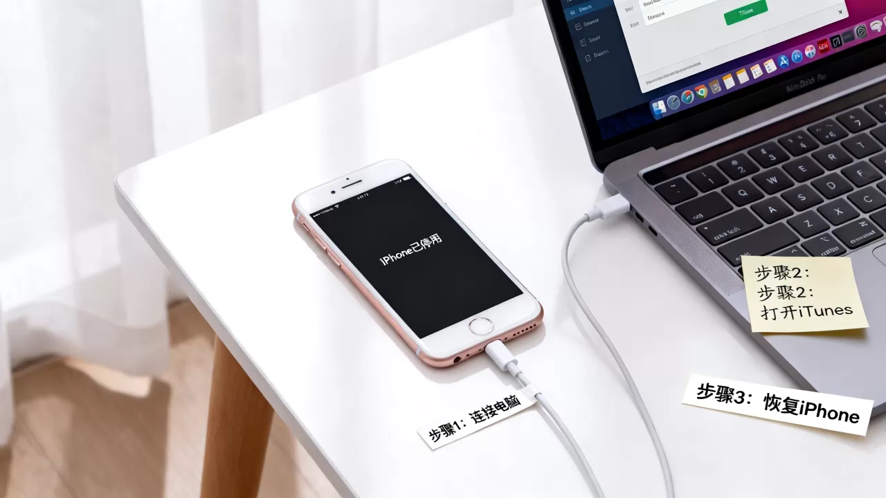 iphone7s停用怎么解锁，iphone7s停用解锁方法