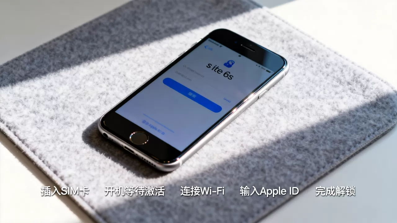s版iphone6s怎么解锁教程，s版iphone6s解锁方法