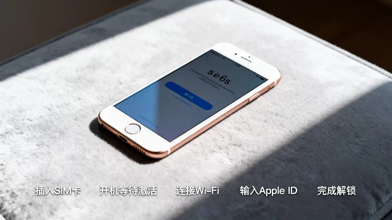s版iphone6s怎么解锁教程，s版iphone6s解锁方法