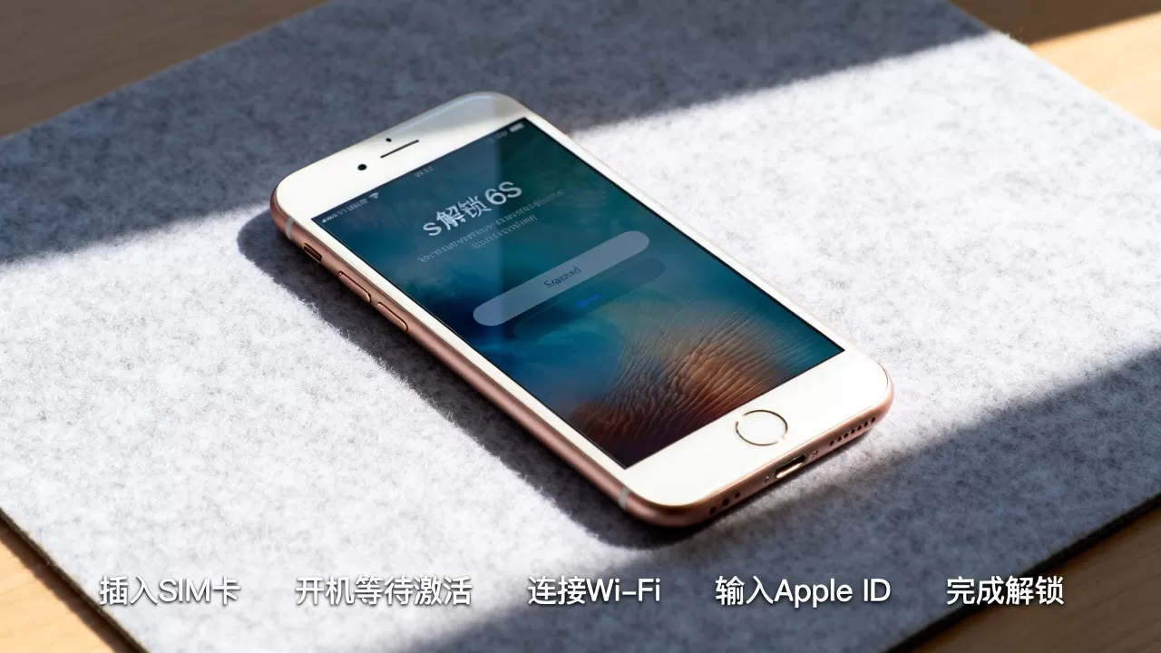 s版iphone6s怎么解锁教程，s版iphone6s解锁方法