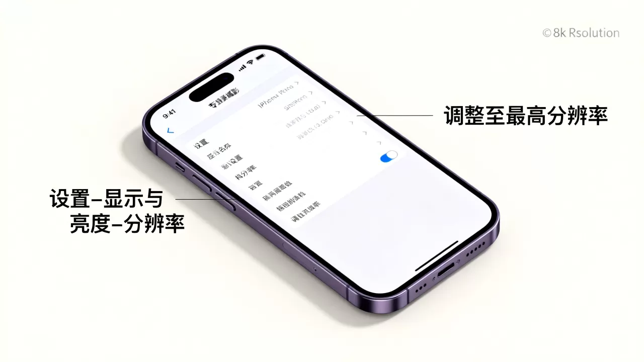 iphone怎么设置更清晰,iphone屏幕显示模糊怎么调 iphone怎么设置更清晰,iphone屏幕显示模糊怎么调