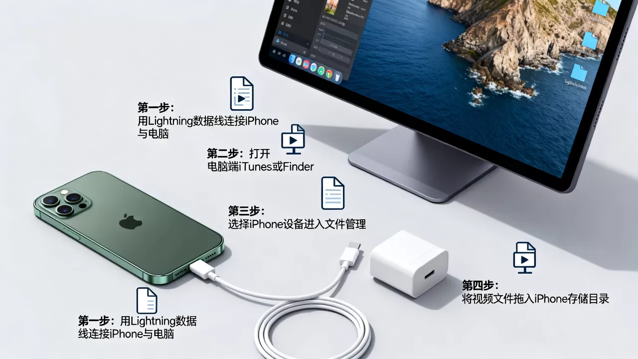 iphone怎么上传视频到手机，iphone视频怎么导入