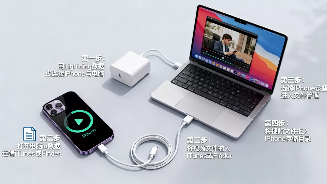 iphone怎么上传视频到手机，iphone视频怎么导入