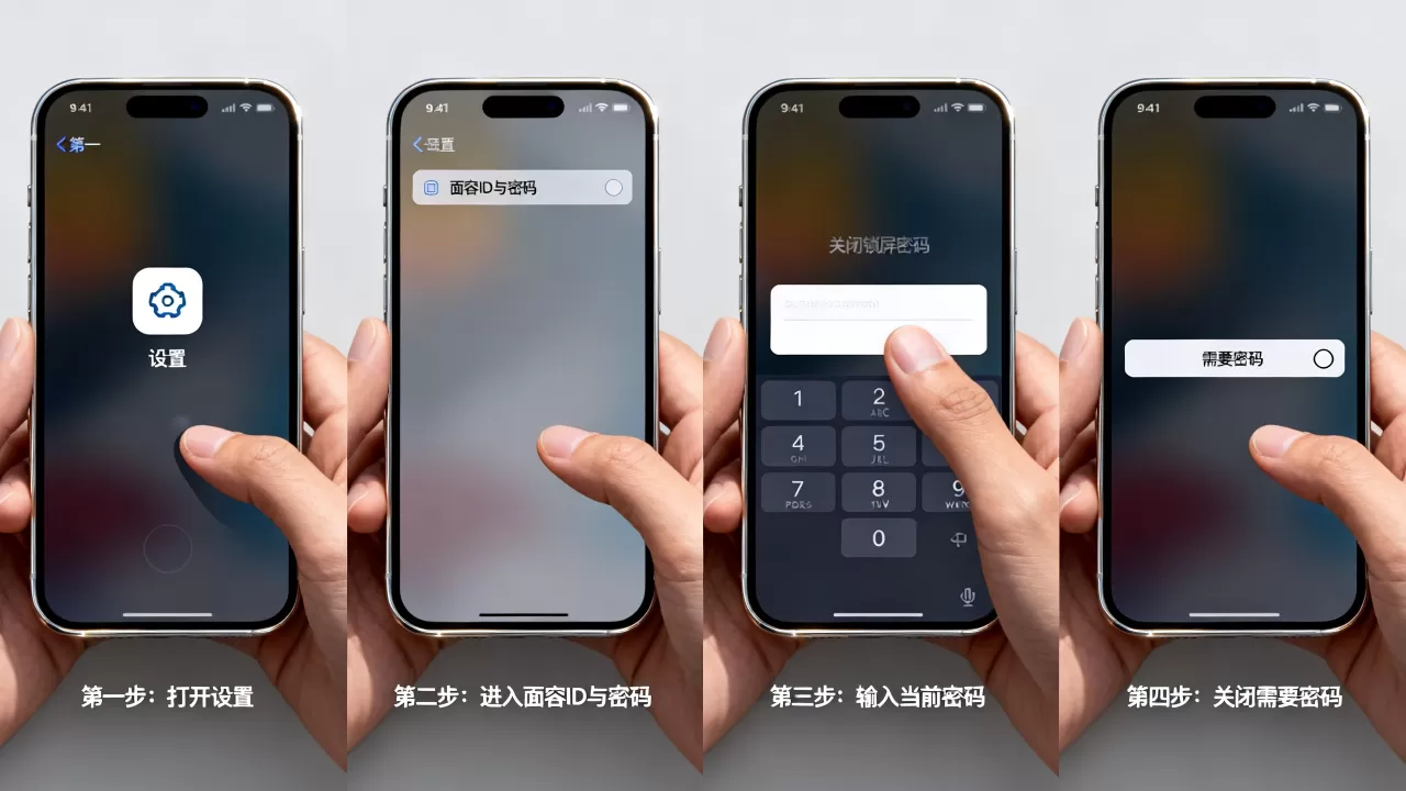 iphone怎么关锁屏密码是多少,iphone关闭锁屏密码步骤 iphone怎么关锁屏密码是多少,iphone关闭锁屏密码步骤