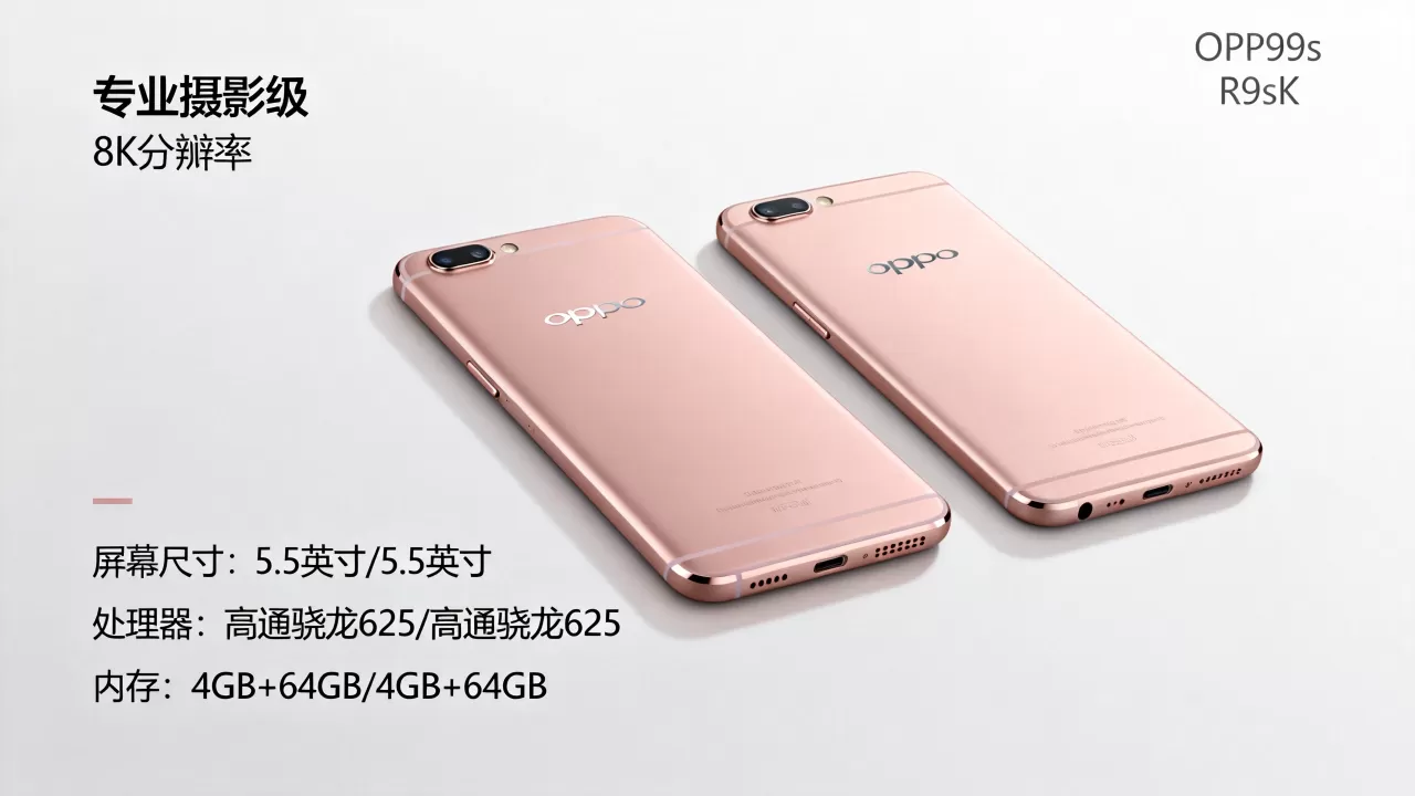 oppor9s跟oppor9sk有什么区别，OPPO R9s和R9sk配置参数对比