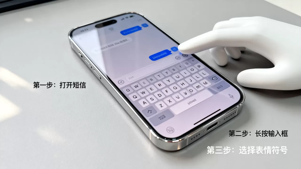 iphone怎么发文字表情符号，苹果手机文字表情输入方法