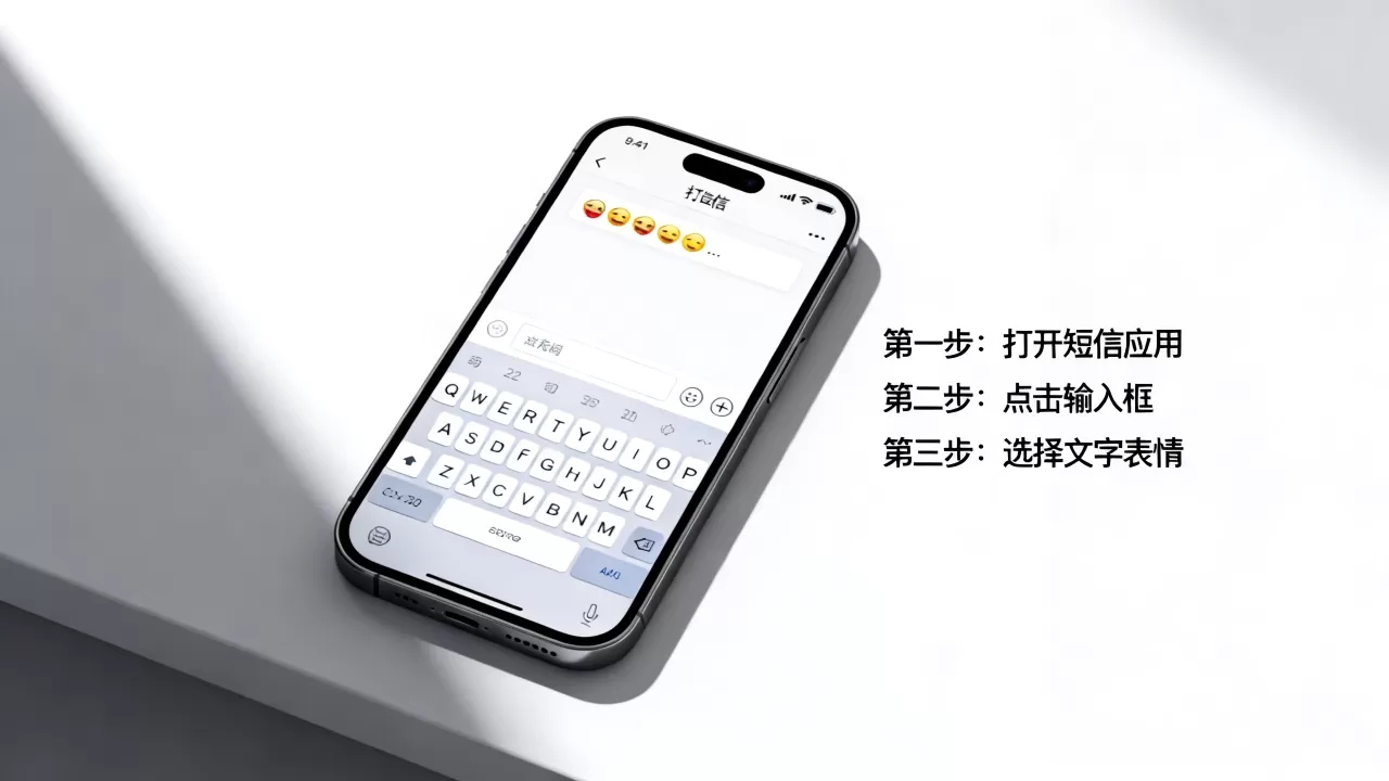 iphone怎么发文字表情,iphone发文字表情教程 iphone怎么发文字表情,iphone发文字表情教程