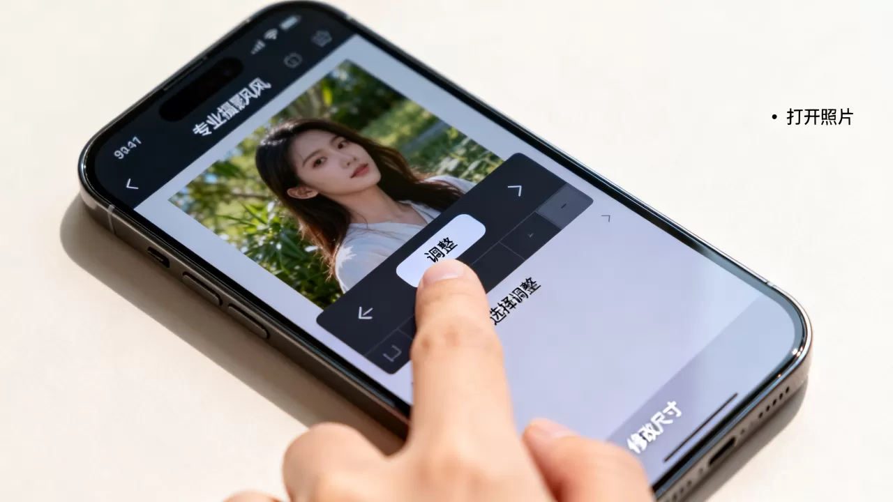 iphone怎么调照片大小,苹果手机修改图片尺寸方法 iphone怎么调照片大小,苹果手机修改图片尺寸方法
