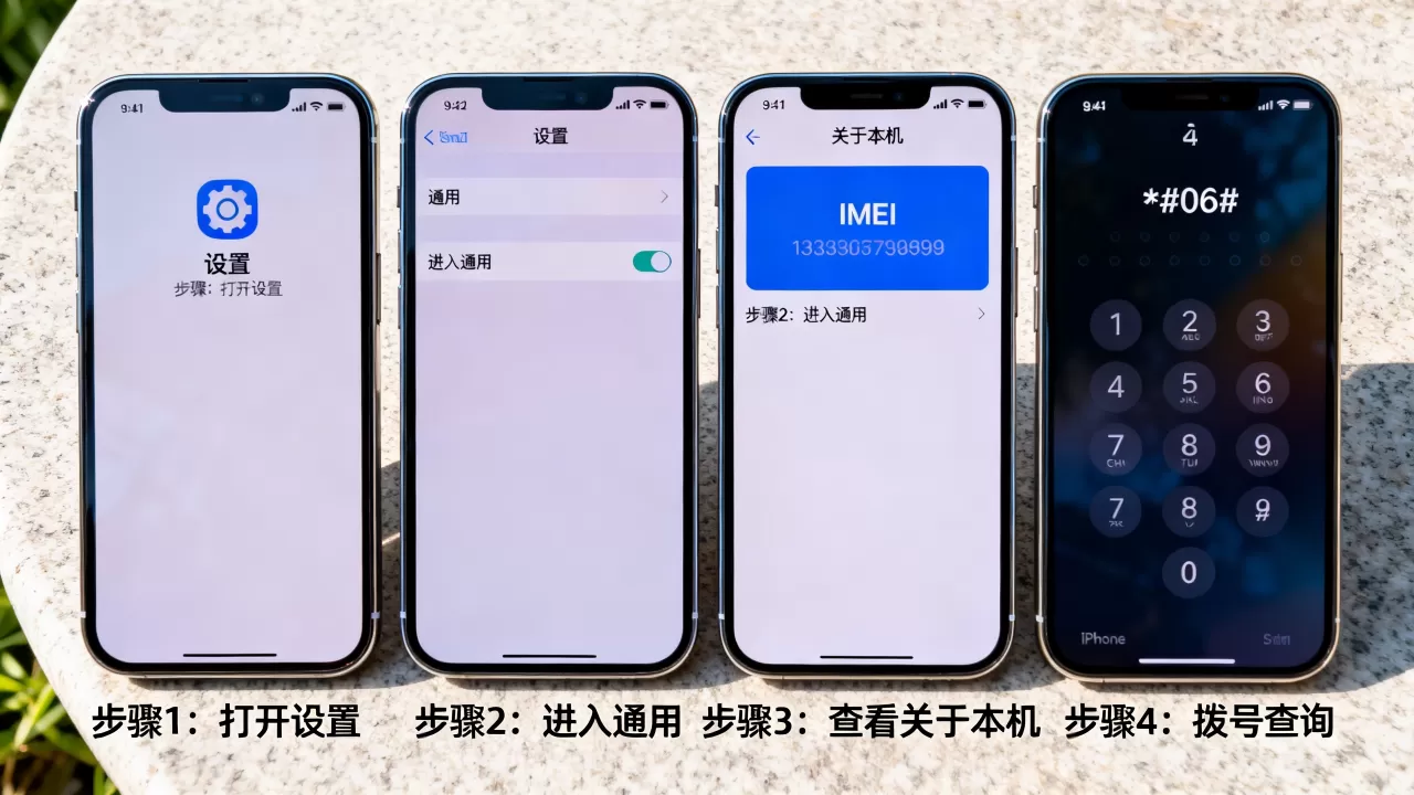 iphone怎么查imei号，iphone查imei号