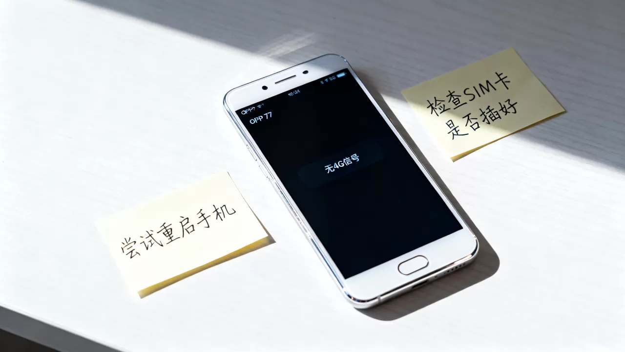 OPPO R7为什么有时不显示4G，手机4G信号丢失怎么解决