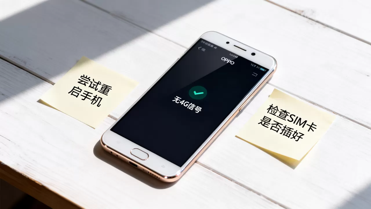 OPPO R7为什么有时不显示4G，手机4G信号丢失怎么解决