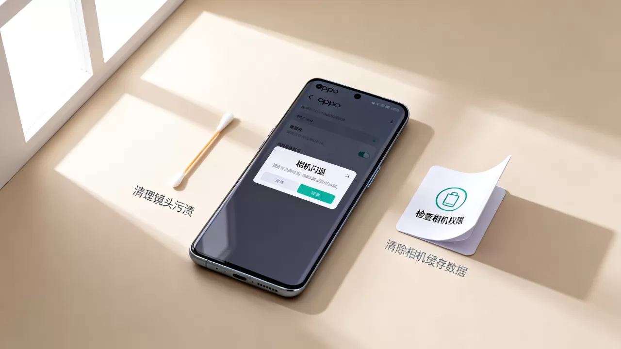 oppo相机为什么会闪退，oppo手机相机闪退怎么解决