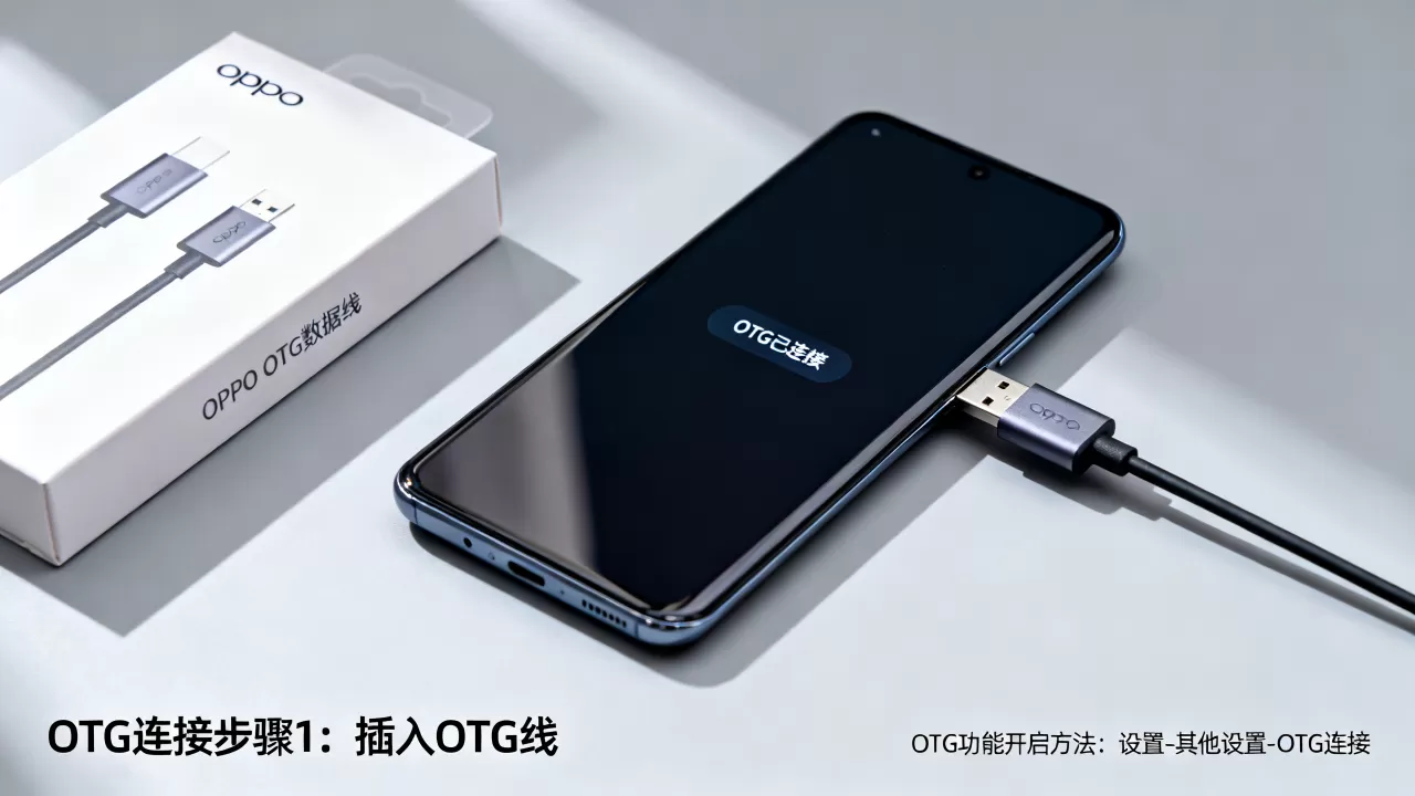 OPPO手机OTG连接是什么，OPPO手机OTG功能怎么开启