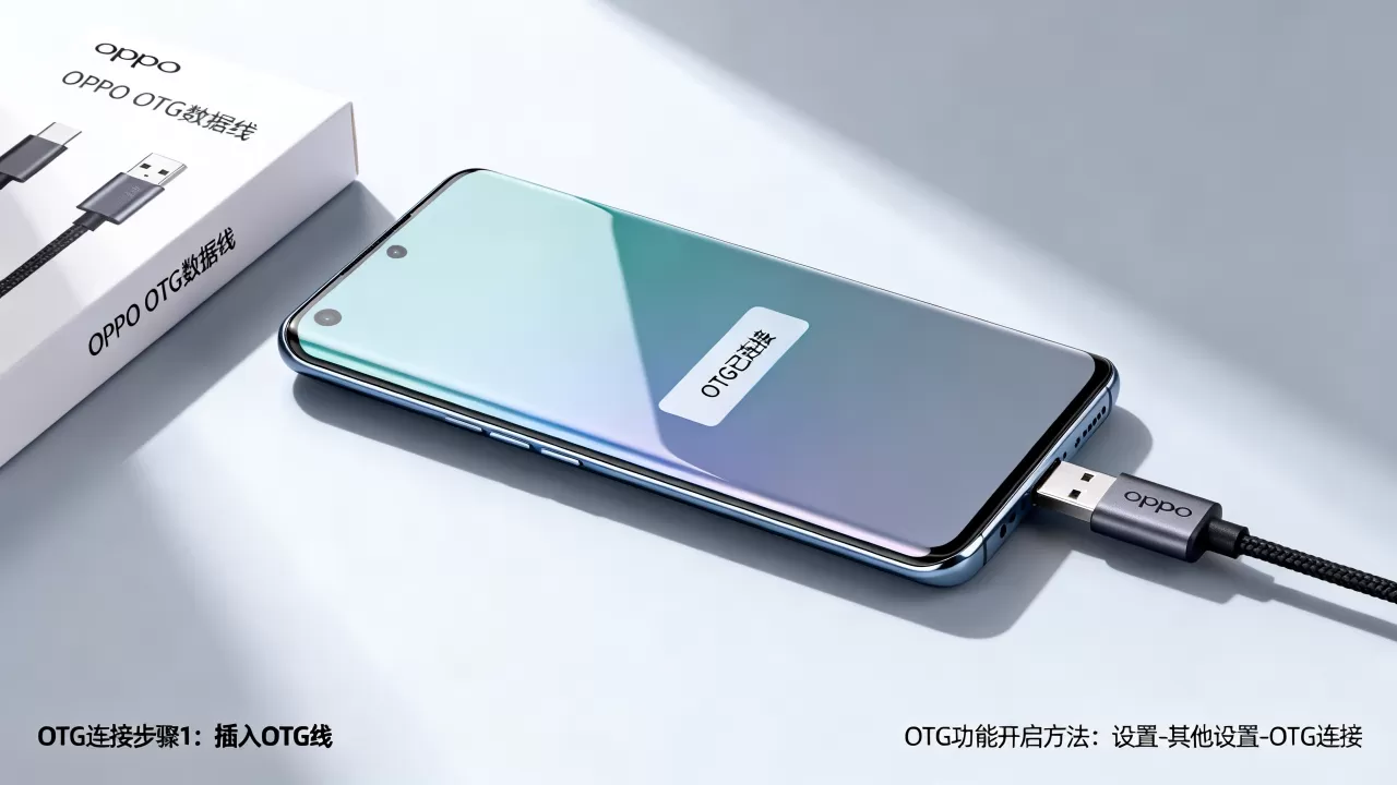 OPPO手机OTG连接是什么，OPPO手机OTG功能怎么开启