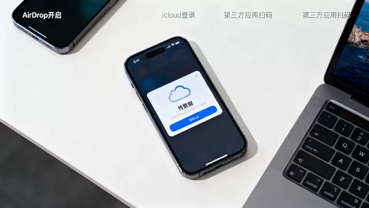 iphone无数据线怎么传，iphone数据线坏了怎么传数据