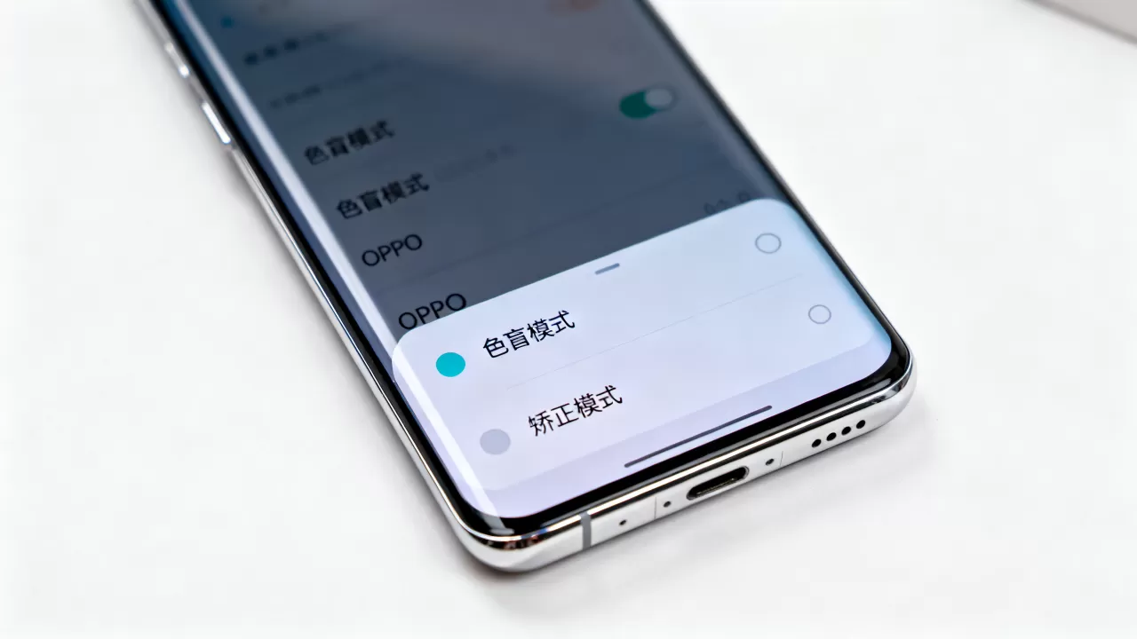 oppo色盲模式是什么，开启手机色盲矫正模式