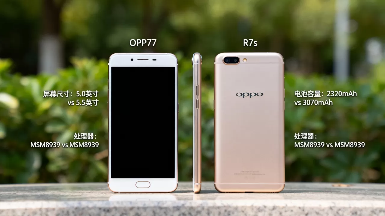 OPPO R7和R7s有什么区别，OPPO R7s评测