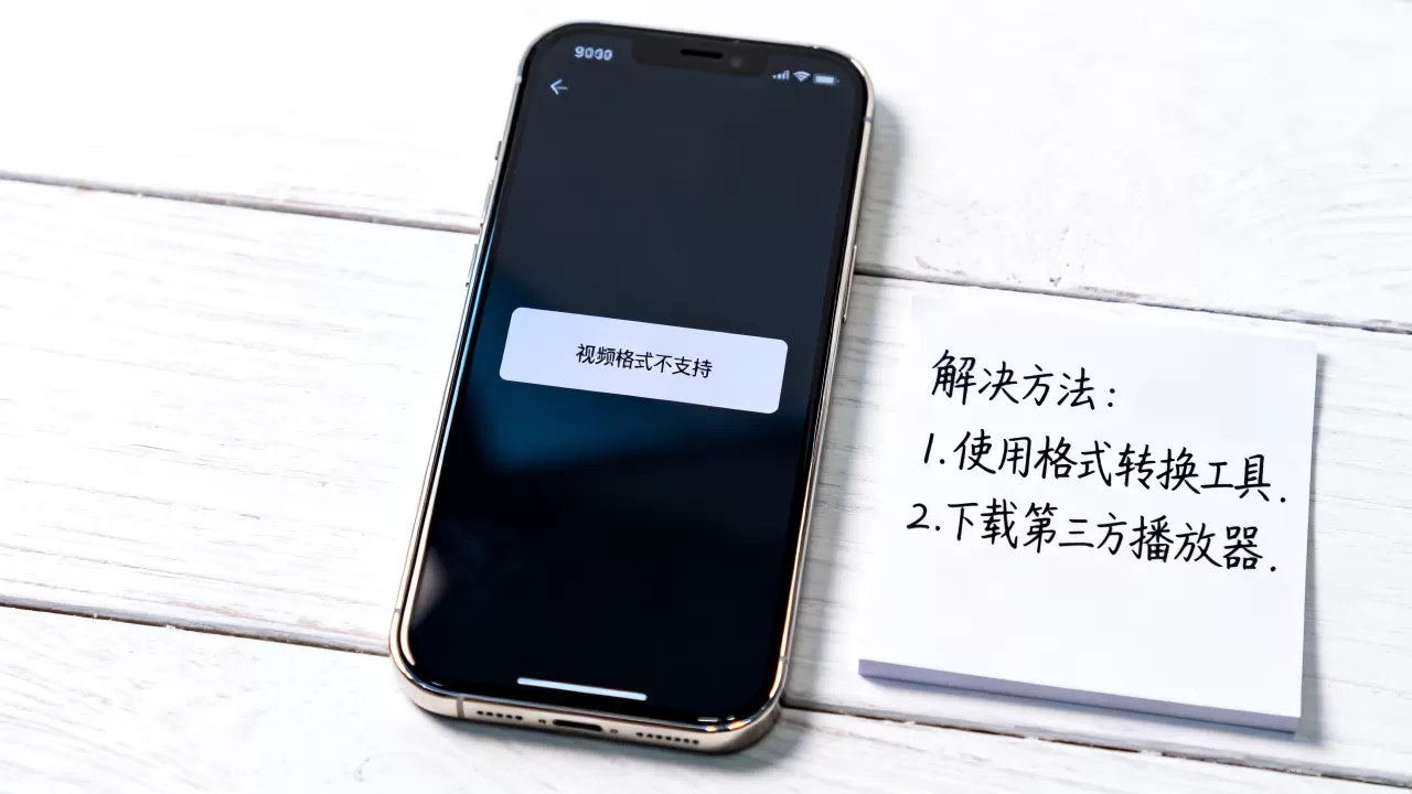 iphone视频不支持怎么办，苹果手机播放视频格式不支持解决方法