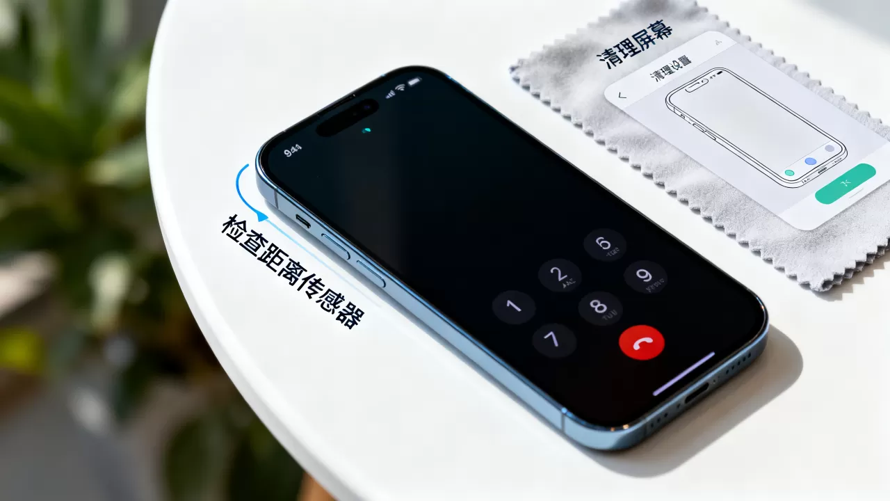 iphone设置通话黑屏怎么回事，iphone通话黑屏怎么解决