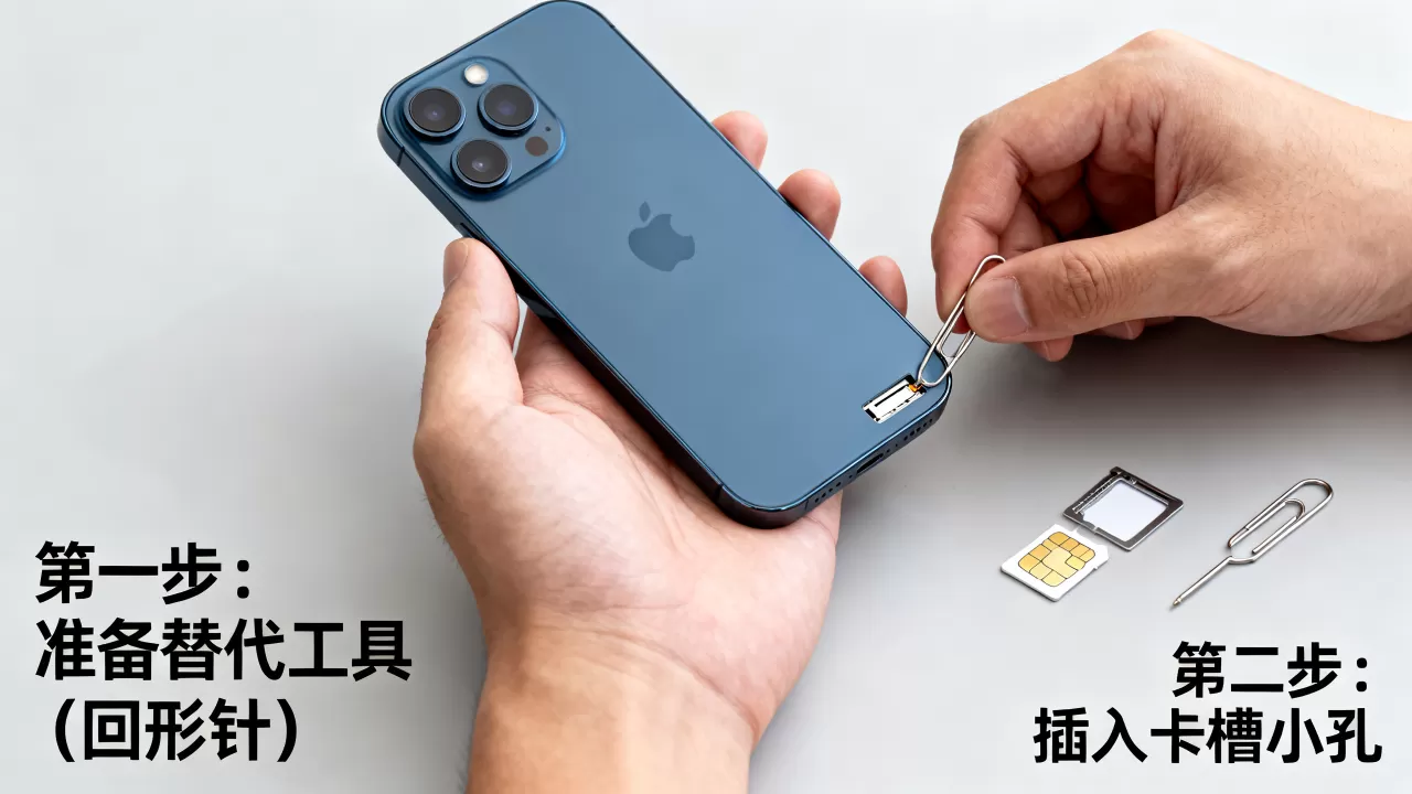 iphone取卡器丢了怎么办，取卡器丢了怎么取卡