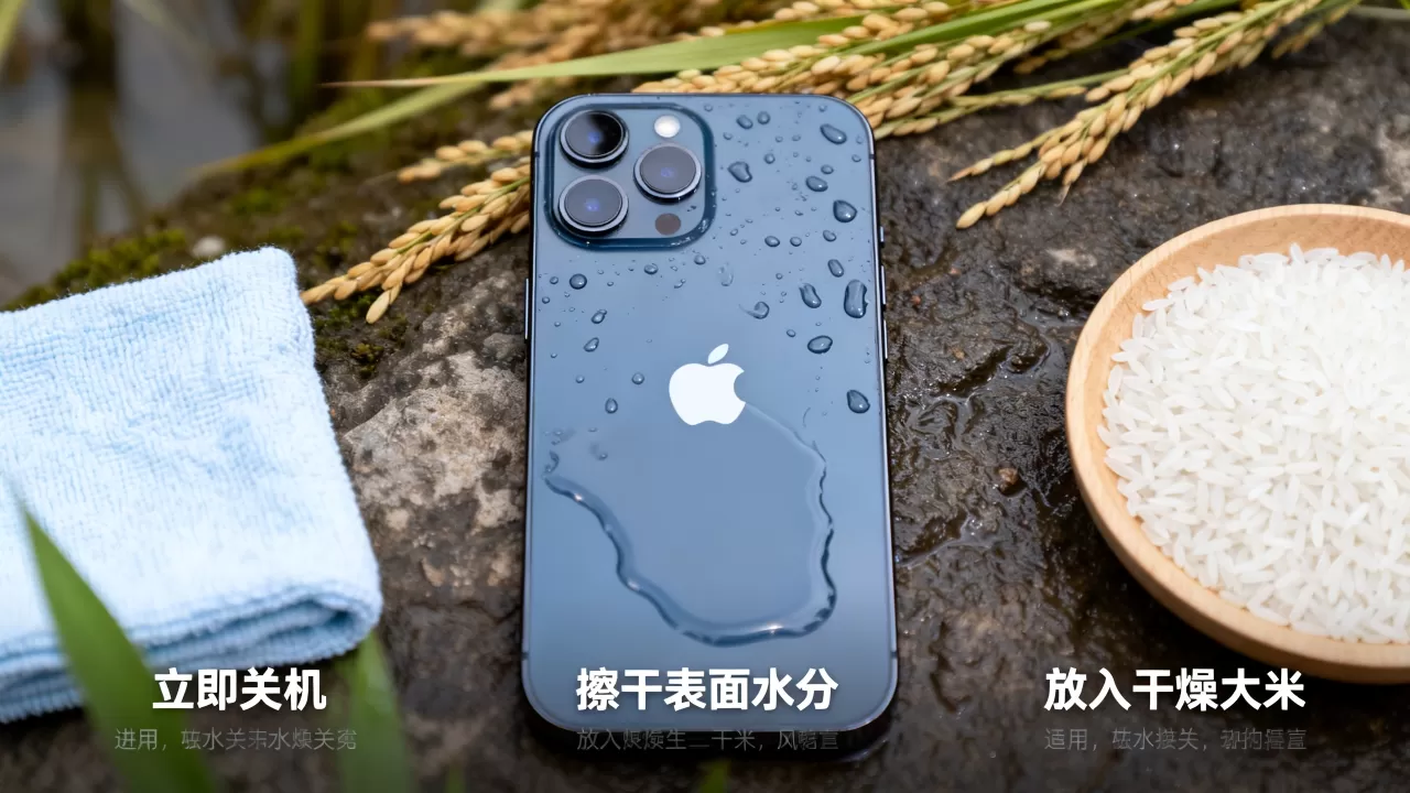 iphone进水关机怎么办,手机进水后紧急处理 iphone进水关机怎么办,手机进水后紧急处理