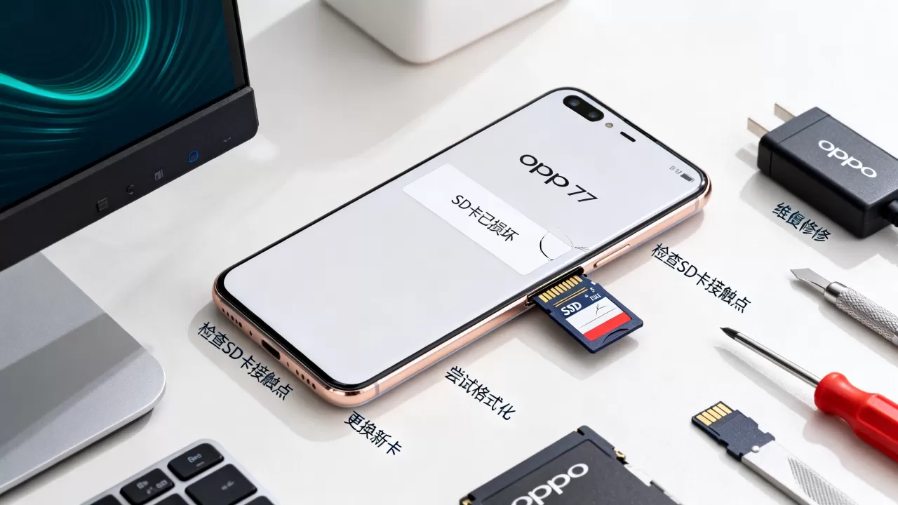 OPPO R7 SD卡已损坏是什么意思,手机SD卡损坏怎么修复 OPPO R7 SD卡已损坏是什么意思,手机SD卡损坏怎么修复