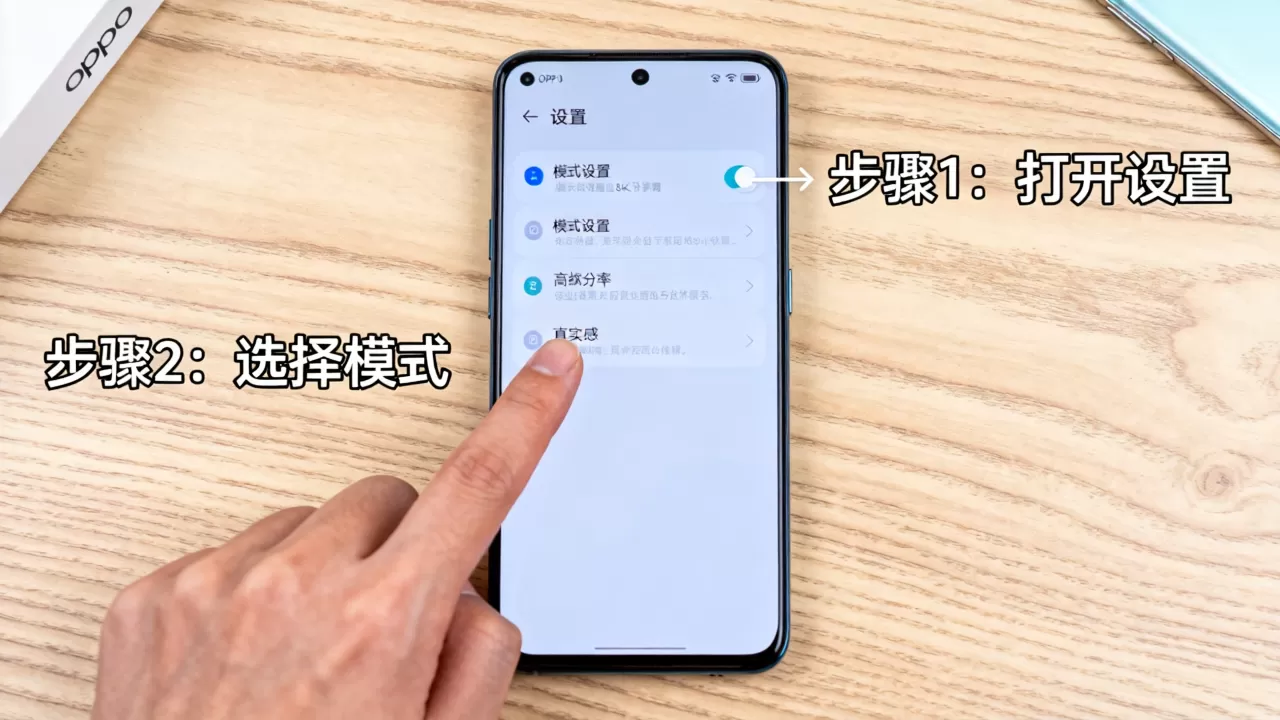 OPPO怎么设置模式，OPPO手机模式设置方法