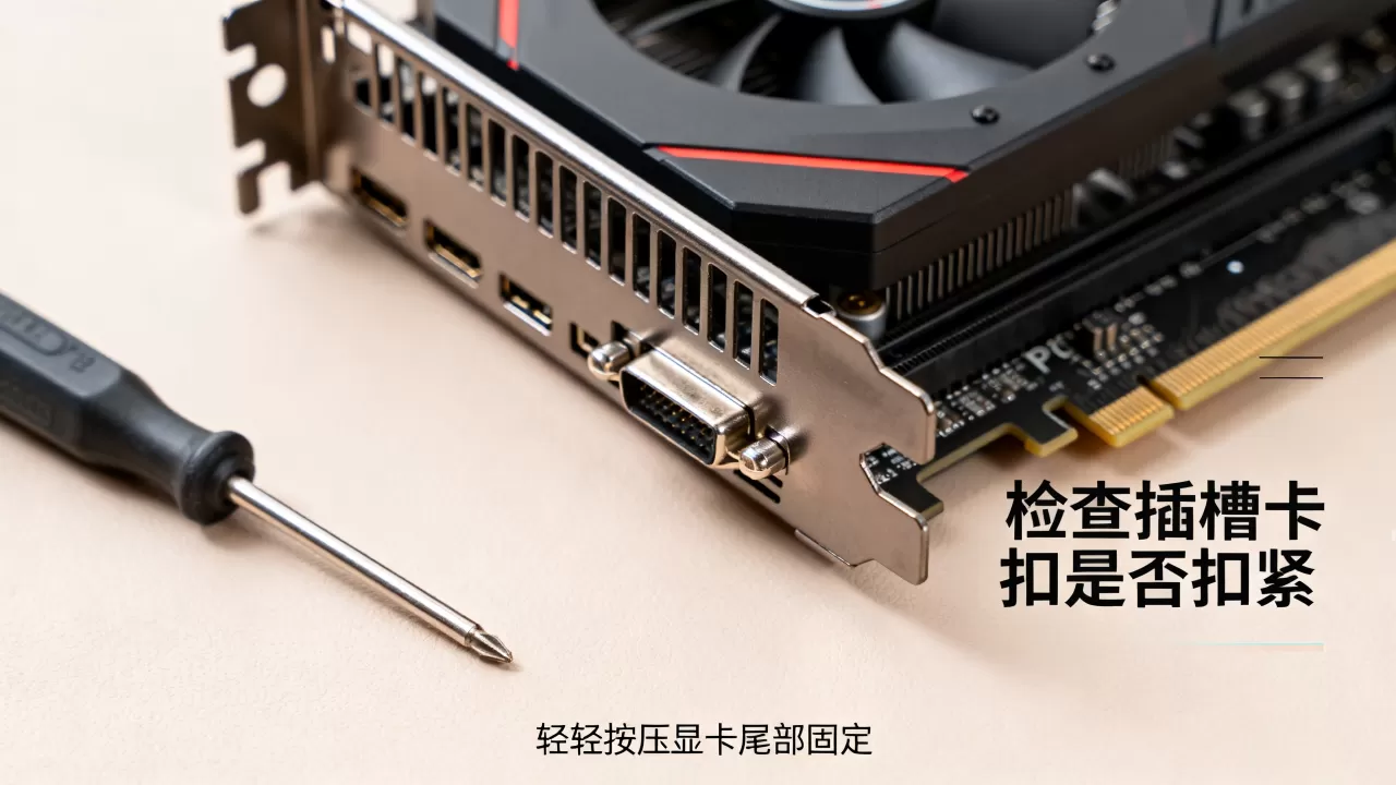 显卡pci插槽太松怎么办，显卡插槽松动解决方法