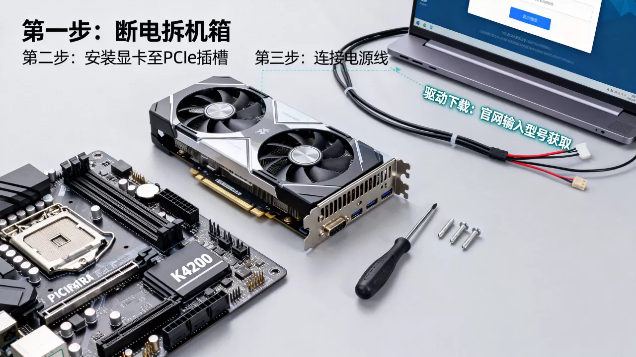 K4200显卡安装教程,K4200显卡驱动怎么下载 K4200显卡安装教程,K4200显卡驱动怎么下载