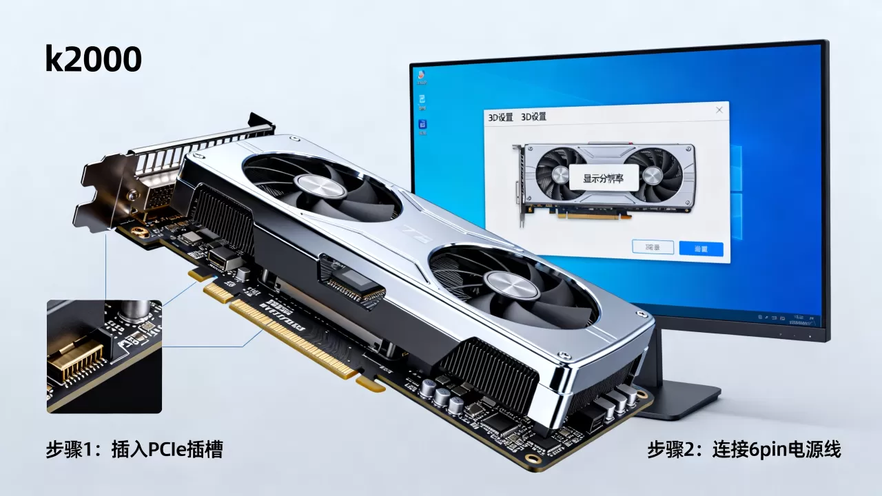 k2000显卡怎么设置,k2000显卡驱动怎么安装 k2000显卡怎么设置,k2000显卡驱动怎么安装