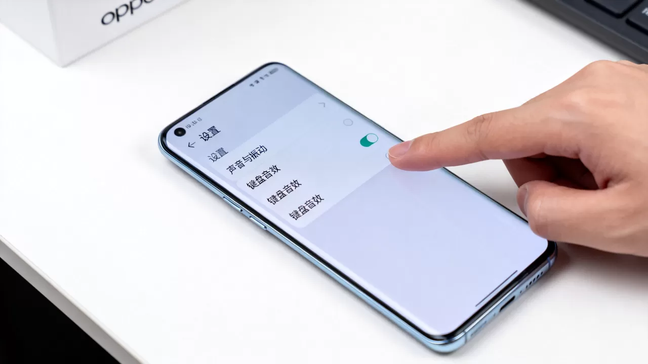 OPPO手机键盘声音怎么关，手机按键音设置