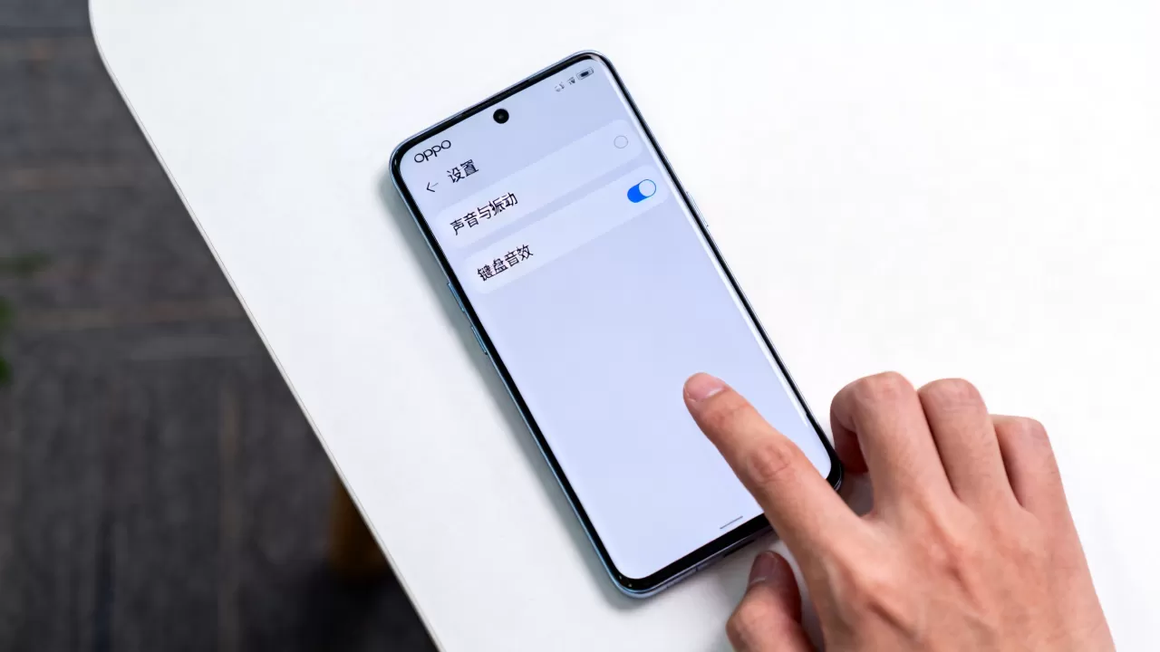 OPPO手机键盘声音怎么关，手机按键音设置