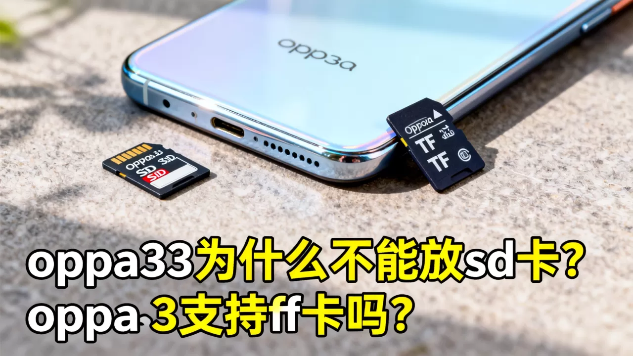 oppoa33为什么不能放sd卡，oppoa33支持tf卡吗