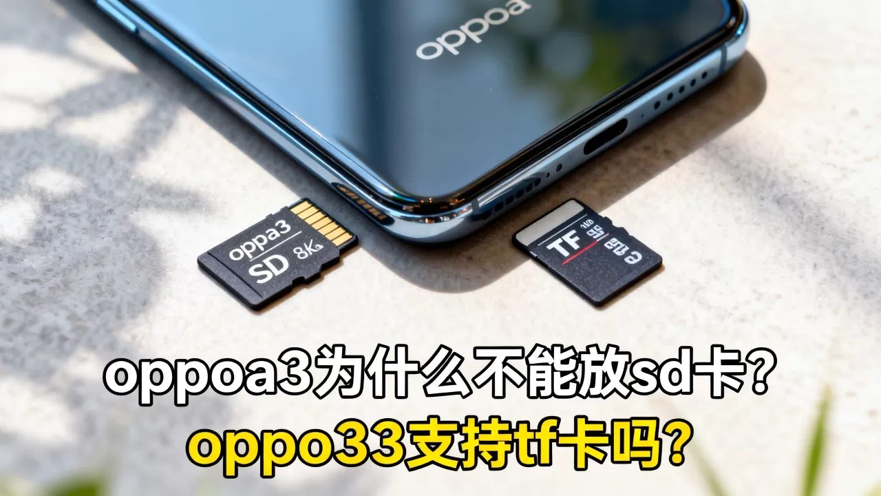 oppoa33为什么不能放sd卡，oppoa33支持tf卡吗
