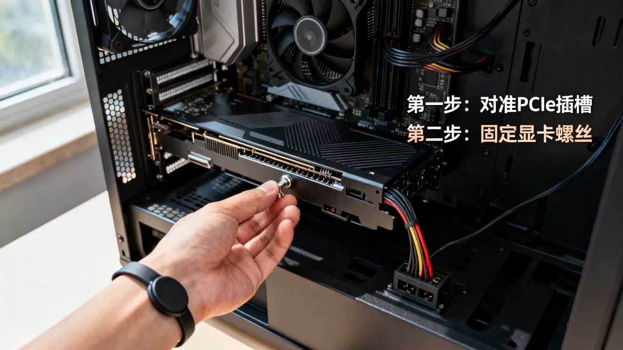 台式电脑显卡装不上怎么办，台式机显卡安装教程