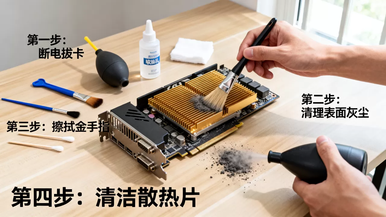 怎样清洗电脑显卡,显卡怎么清洗 怎样清洗电脑显卡,显卡怎么清洗