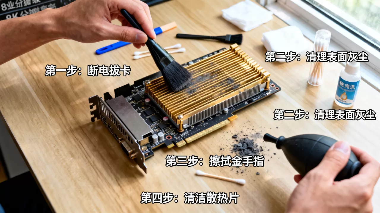 怎样清洗电脑显卡,显卡怎么清洗 怎样清洗电脑显卡,显卡怎么清洗