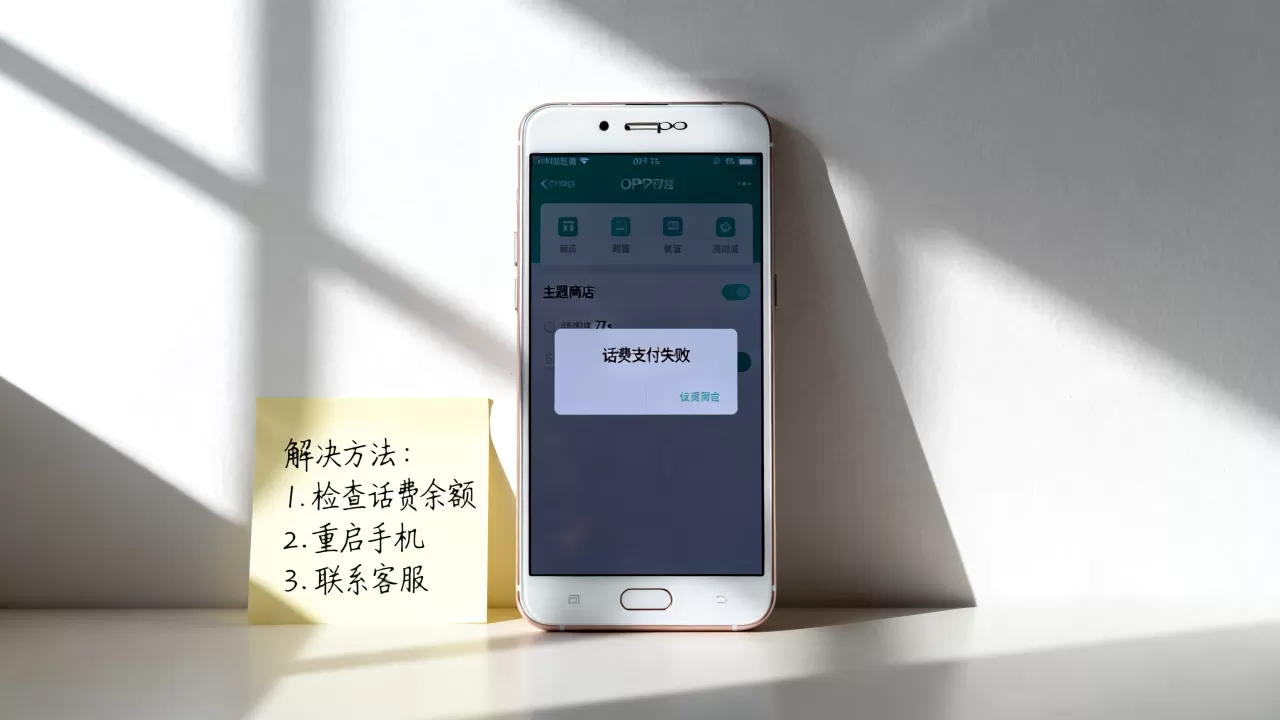 为什么oppo r7s主题话费支付不了,OPPO R7s主题商店话费支付失败解决方法 为什么oppo r7s主题话费支付不了,OPPO R7s主题商店话费支付失败解决方法