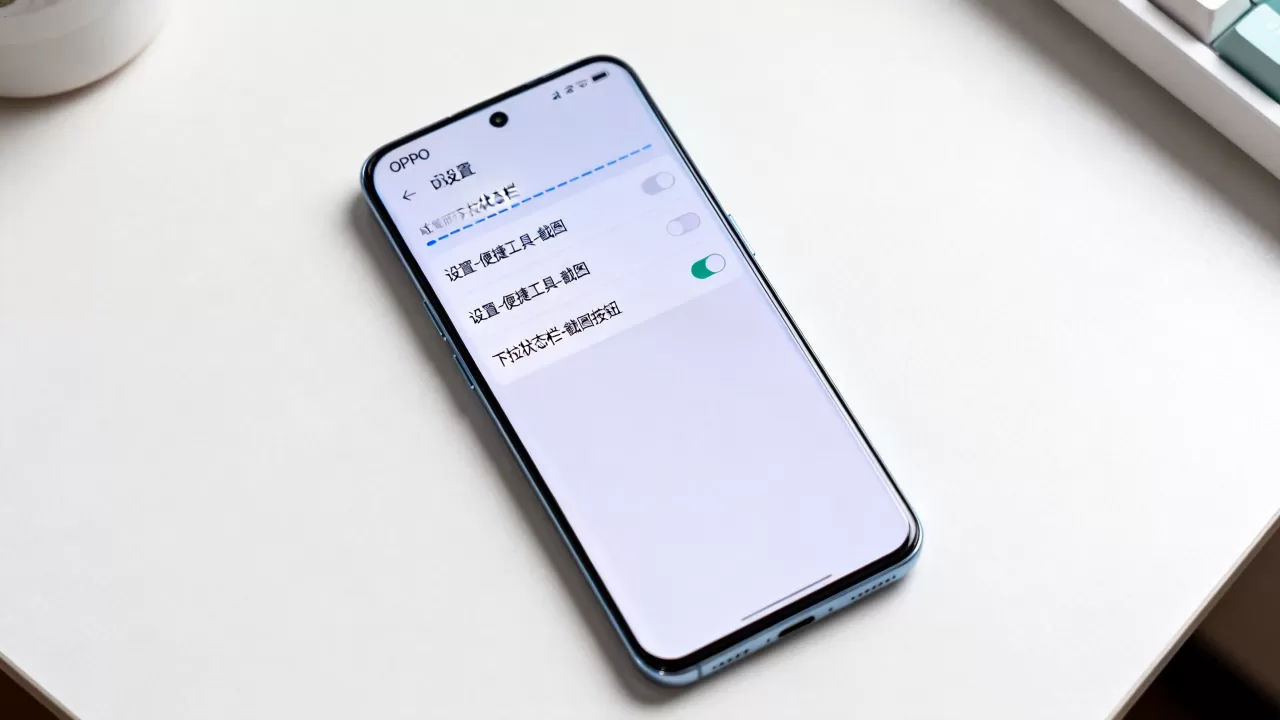 oppo截图在什么位置，手机截图功能在哪