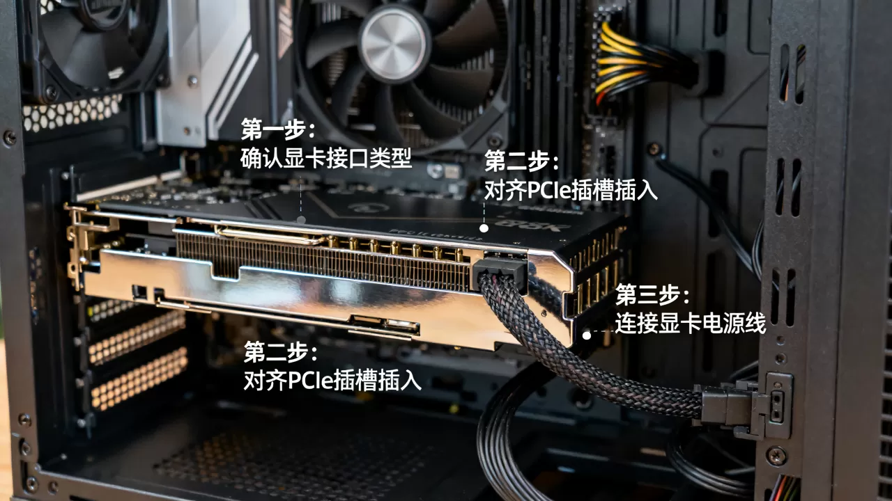 机箱理线显卡怎么装,显卡理线教程 机箱理线显卡怎么装,显卡理线教程