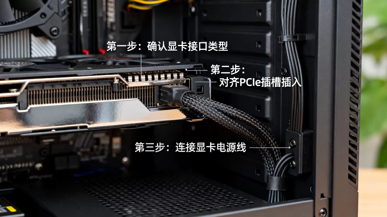 机箱理线显卡怎么装,显卡理线教程 机箱理线显卡怎么装,显卡理线教程