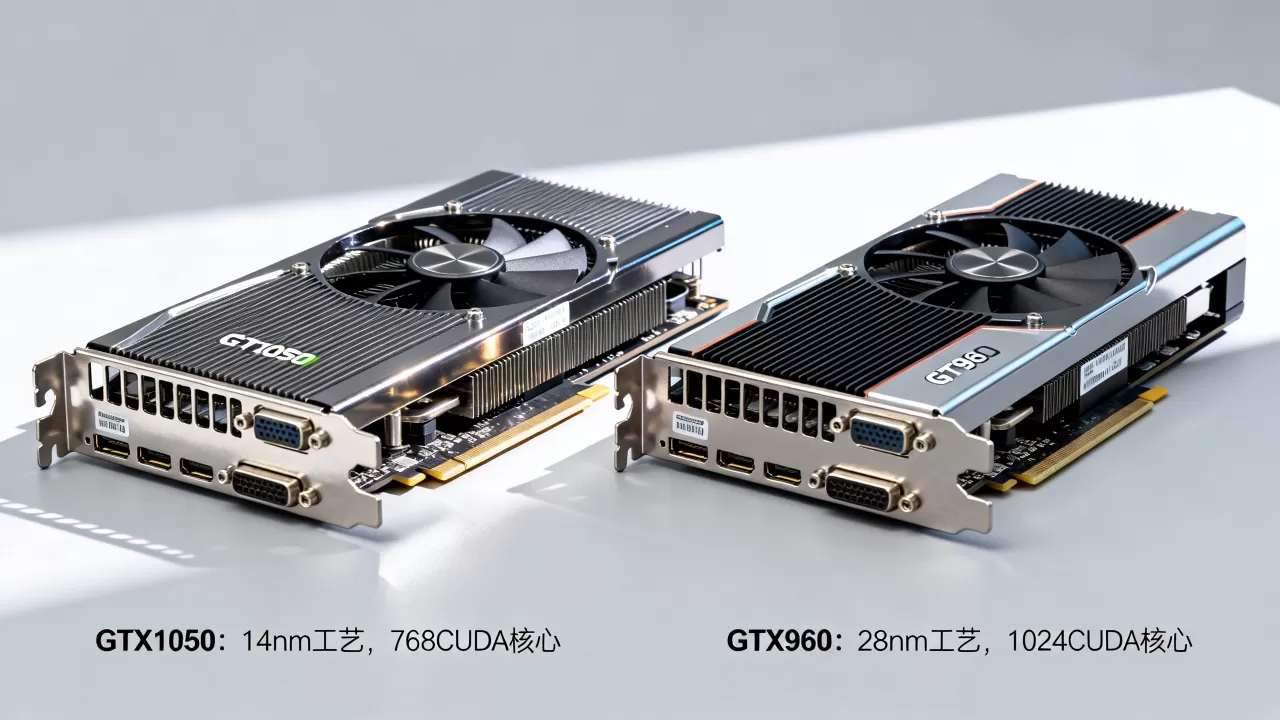 1050显卡和960哪个好，gtx1050和gtx960性能对比