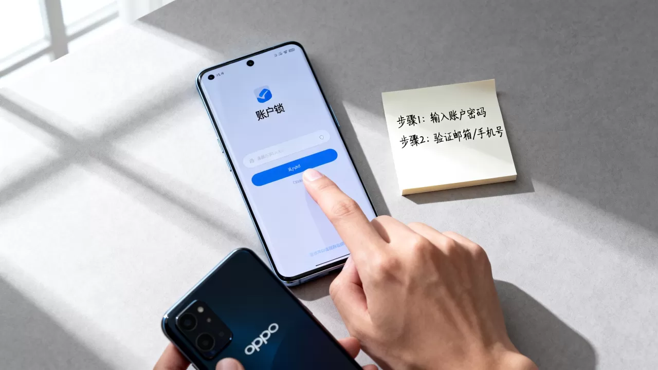 oppo账户锁是什么?手机被锁了怎么解锁 oppo账户锁是什么?手机被锁了怎么解锁