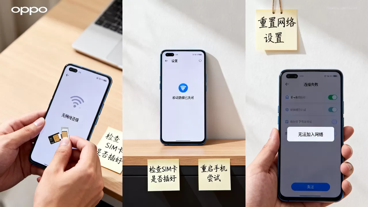 OPPO手机为什么没网络连接不上?OPPO手机连不上网怎么办 OPPO手机为什么没网络连接不上?OPPO手机连不上网怎么办