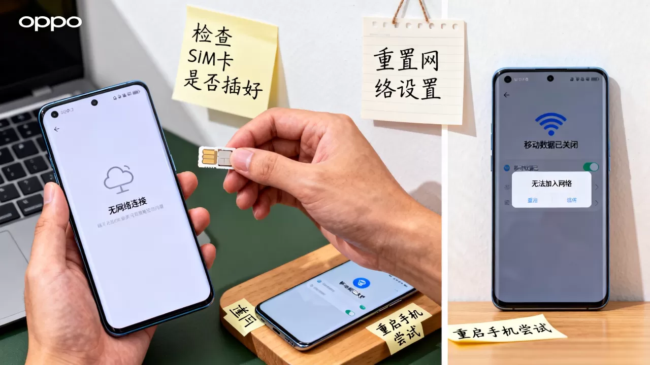 OPPO手机为什么没网络连接不上?OPPO手机连不上网怎么办 OPPO手机为什么没网络连接不上?OPPO手机连不上网怎么办
