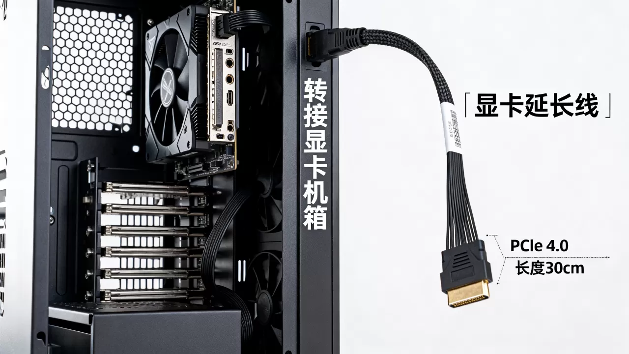 转接显卡机箱怎么选，显卡延长线机箱