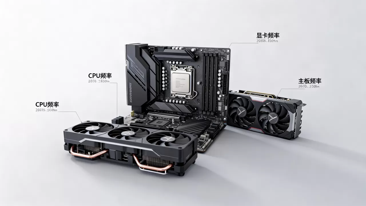 cpu显卡主板频率是多少，电脑硬件频率查询