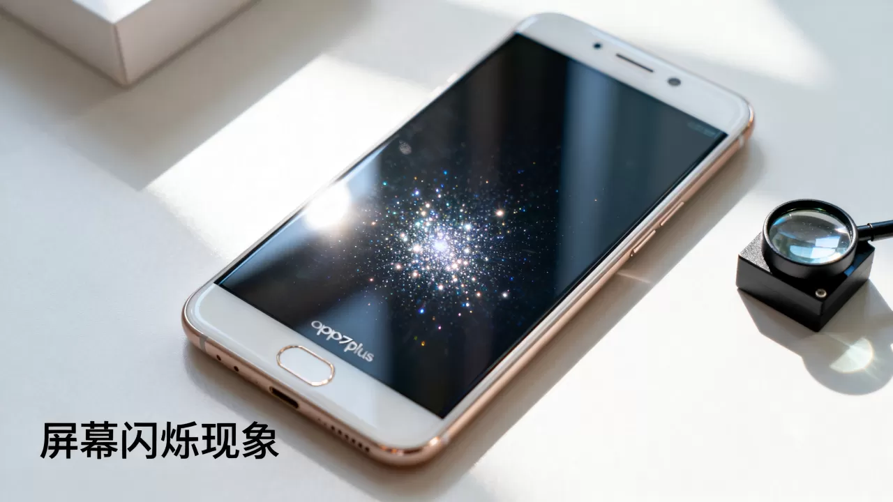 oppor7plus一闪一闪是什么,手机屏幕闪烁原因 oppor7plus一闪一闪是什么,手机屏幕闪烁原因